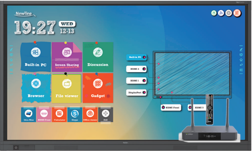 CONTR 2020 2131 (Monitor interactiu + Android Box + Caixa de connexions)